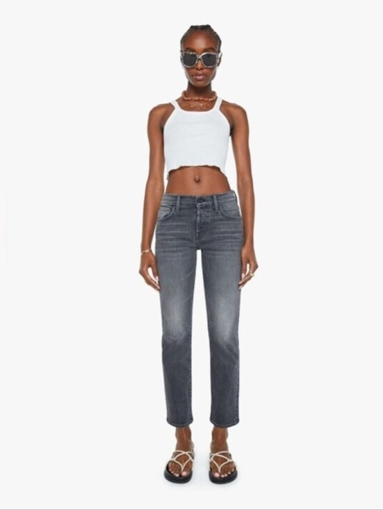 MOTHER Denim - MOTHER JEANS- The Mid Rise Hiker Hover Size 27